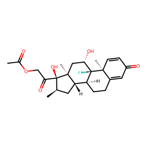 Structure of Dexamethasone-17-acetate