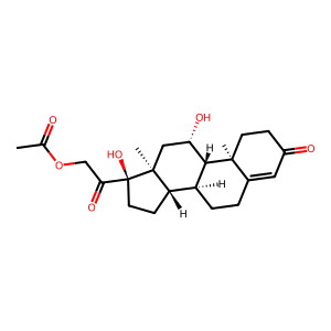 Structure of Hydrocortisone Acetate