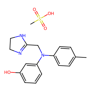 Structure of Phentolamine Mesylate