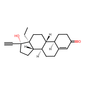 Structure of Levonorgestrel